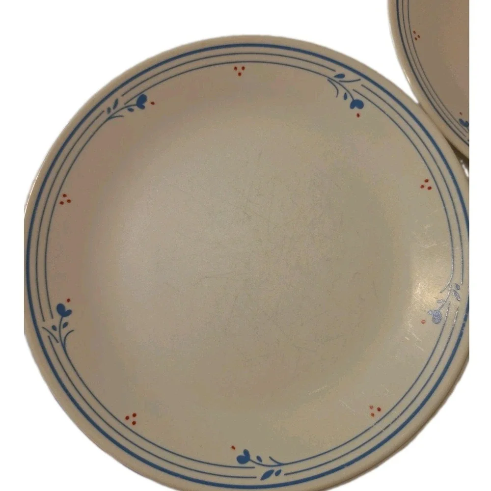 Corelle Country Violets Set of 3 Dinner Plates 10 1/4